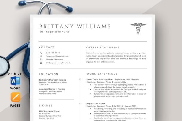 Download Nurse Practitioner Resume Template - Premium Resources